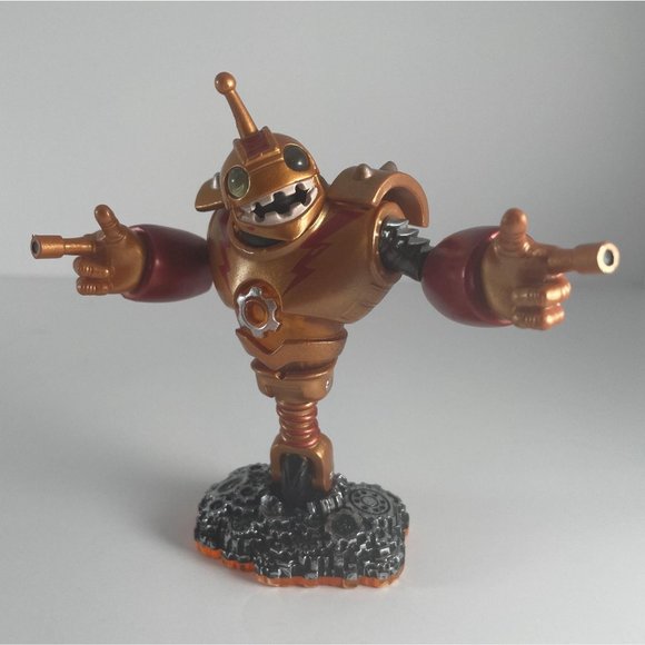 Skylanders Giants Bouncer Orange Base - Picture 1 of 6